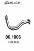 LANCIA 7600636 Exhaust Pipe